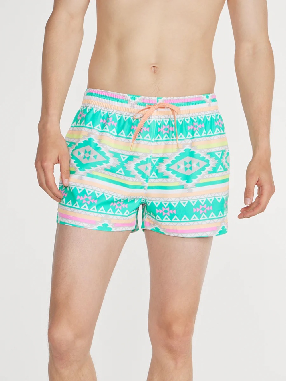 Chubbies The En Fuegos Swim Trunks Large 4” Inseam Lined